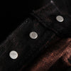 Pure Blue Japan PER-EX-013-BK Black x Kakishibu Selvedge Jeans (Slim Tapered)