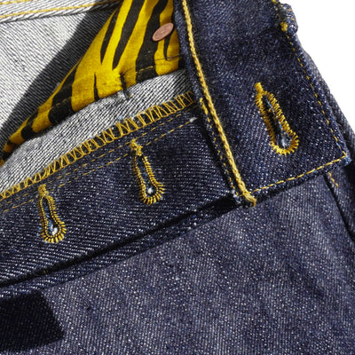 Samurai Jeans S3000XX-V2025 "Victory" 21oz. Selvedge Denim Jeans (Relax Straight)
