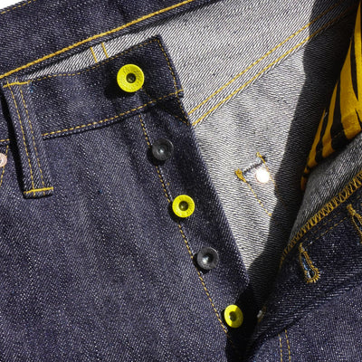 Samurai Jeans S3000XX-V2025 "Victory" 21oz. Selvedge Denim Jeans (Relax Straight)