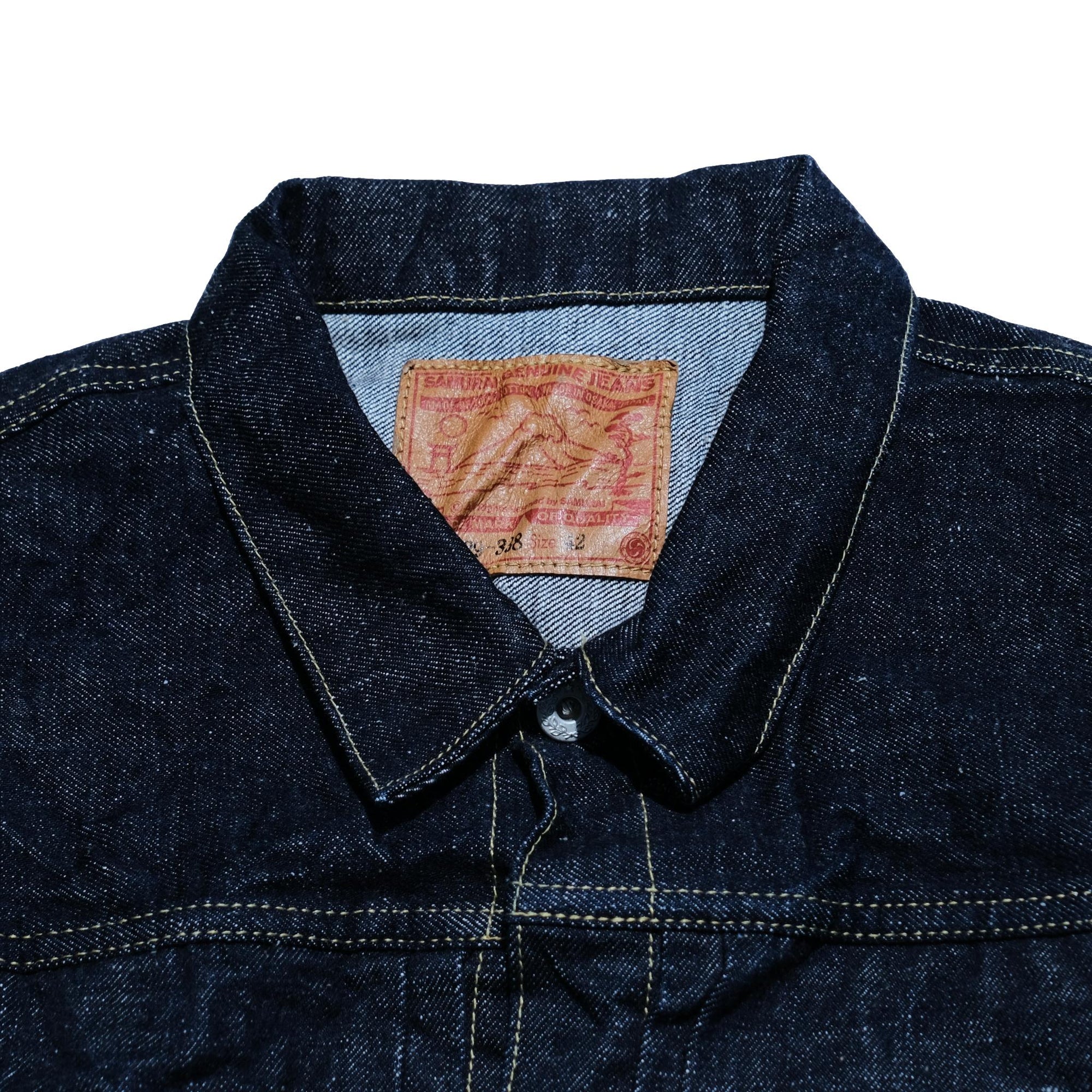 Samurai Jeans S554HX 15.8oz. "GL3" Type 1 Selvedge Jacket