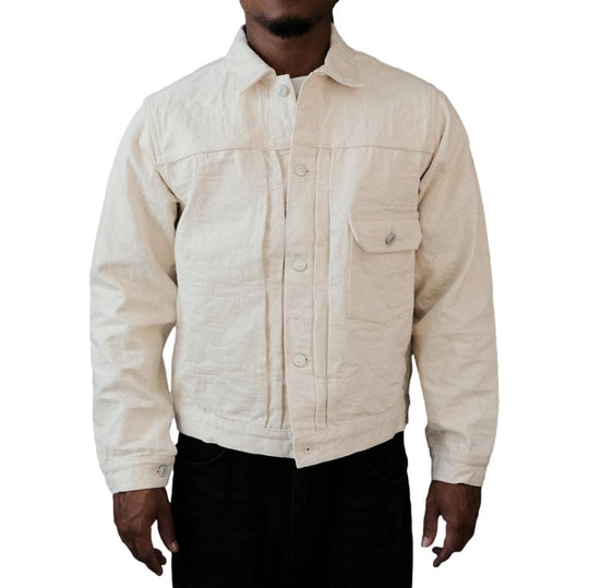 Studio D'Artisan SD-4101E "GL3" Ecru Type I Selvedge Jacket