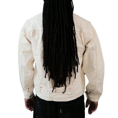Studio D'Artisan SD-4101E "GL3" Ecru Type I Selvedge Jacket - Okayama Denim