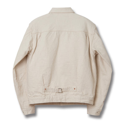 Studio D'Artisan SD-4101E "GL3" Ecru Type I Selvedge Jacket - Okayama Denim
