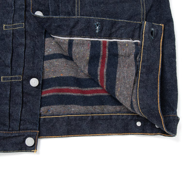 [Pre-Order] Studio D'Artisan SD-412L Blanket Lined 15oz. Type II Selvedge Jacket