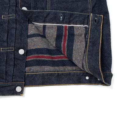 Studio D'Artisan SD-412L Blanket Lined 15oz. Type II Selvedge Jacket