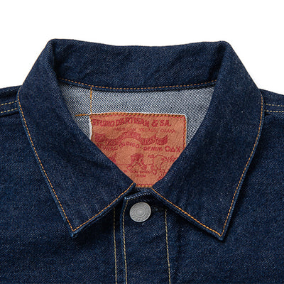 Studio D'Artisan 15oz. Natural Indigo Type II Selvedge Jacket