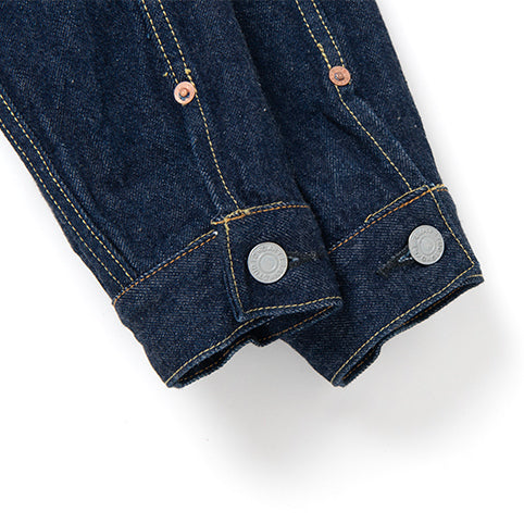 Studio D'Artisan 15oz. Natural Indigo Type II Selvedge Jacket