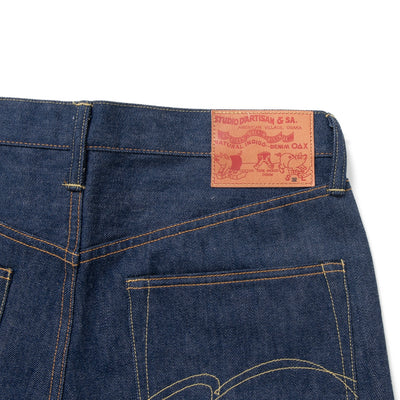 Studio D'Artisan SD-808 Natural Indigo Selvedge Jeans (Relax Tapered)
