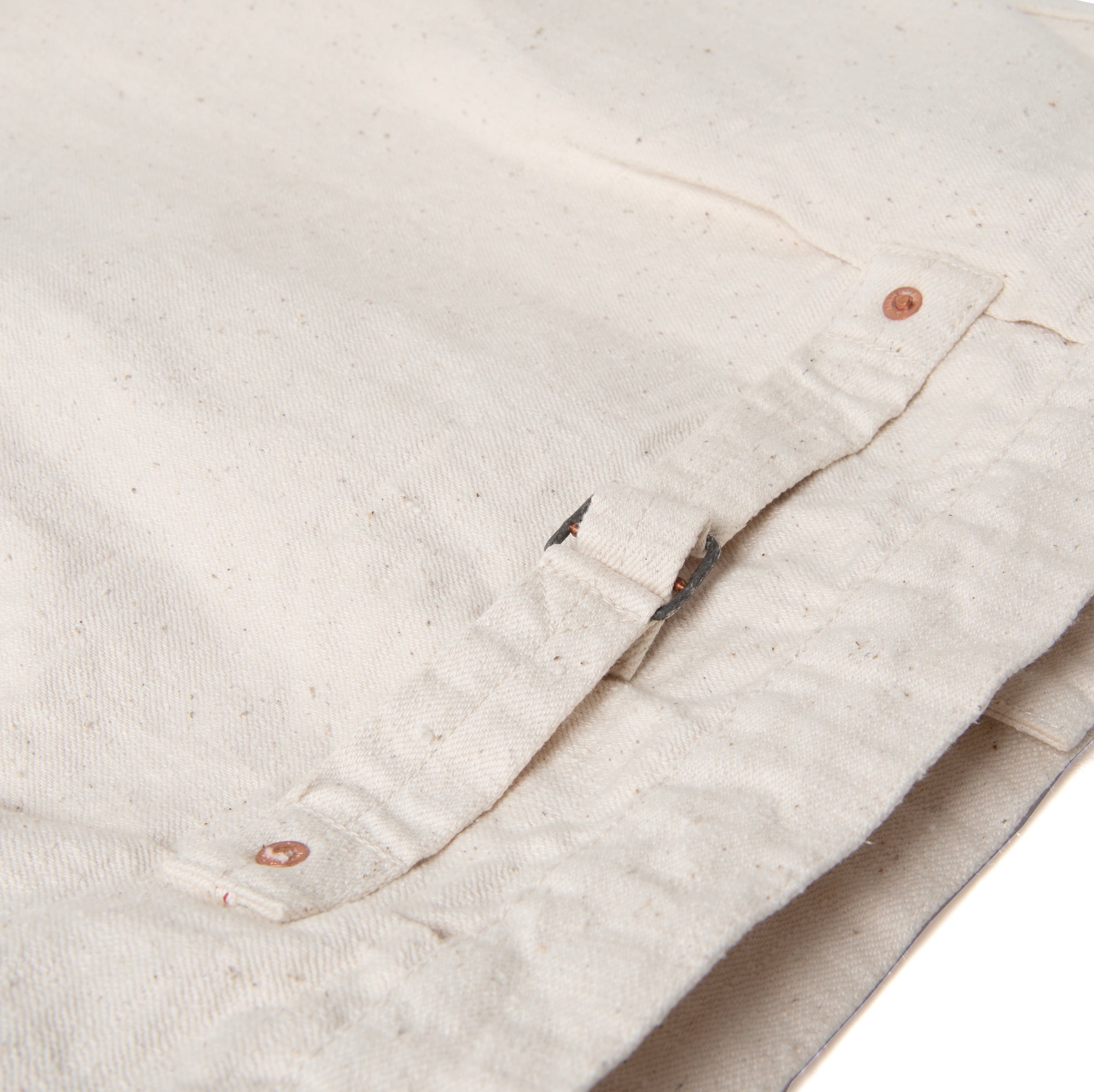 Studio D'Artisan SD-4101E "GL3" Ecru Type I Selvedge Jacket - Okayama Denim