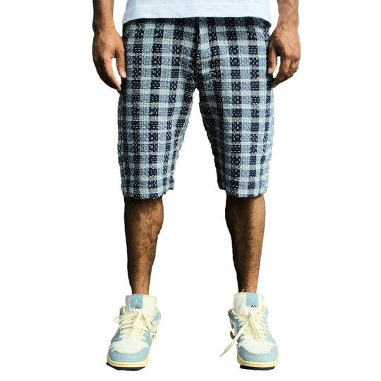 Studio D'Artisan "Indigo Noragi Sashiko" Shorts