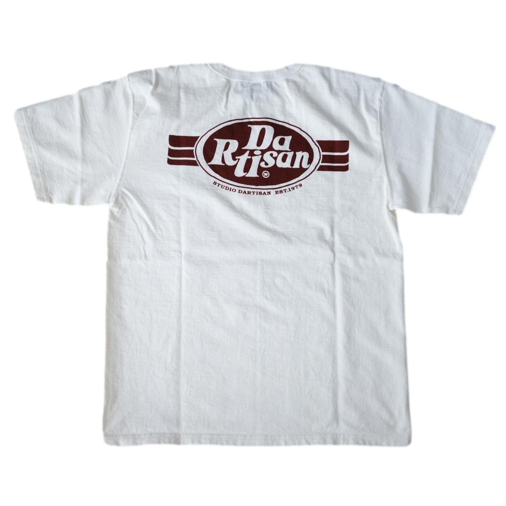 Studio D'Artisan "Soda Pop" Loopwheel Tee (White)