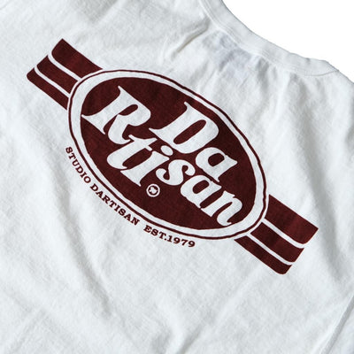 Studio D'Artisan "Soda Pop" Loopwheel Tee (White)