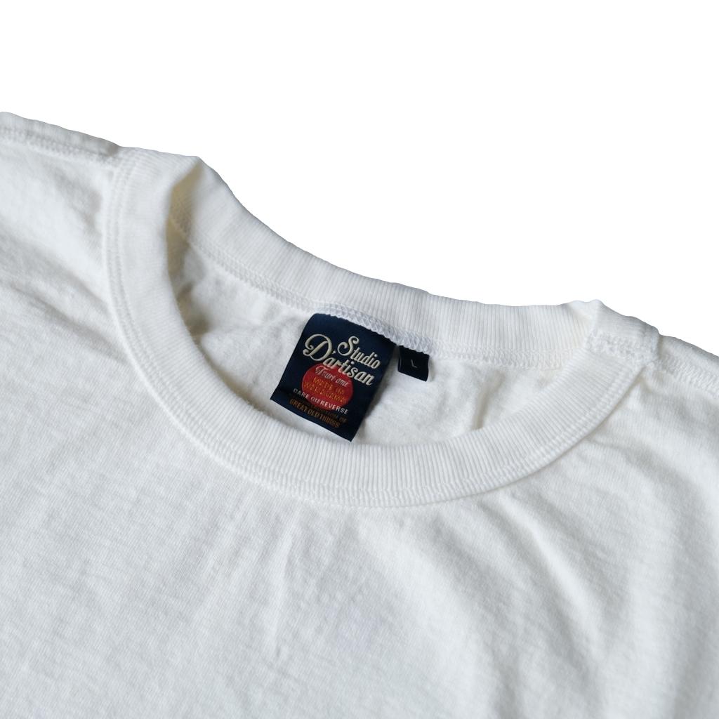 Studio D'Artisan "Soda Pop" Loopwheel Tee (White)