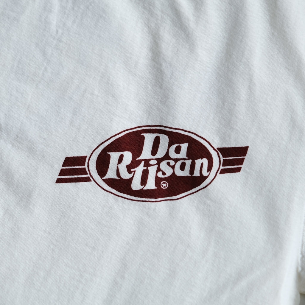 Studio D'Artisan "Soda Pop" Loopwheel Tee (White)