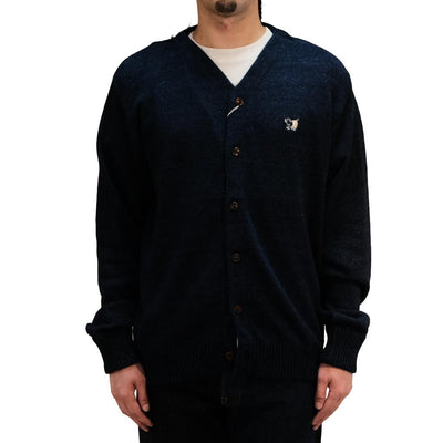 Studio D'Artisan Indigo Knit Cardigan