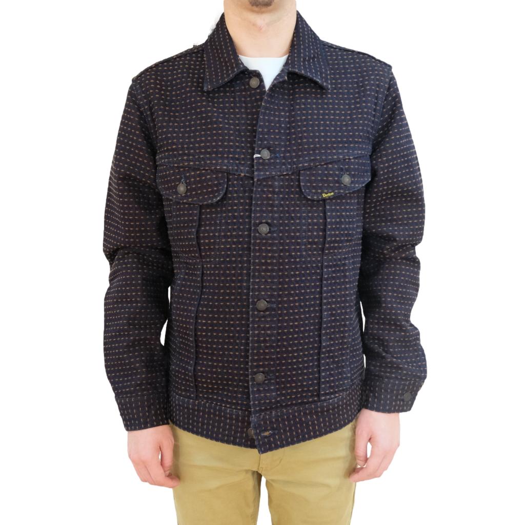 Studio D'Artisan "Kakishibu Sashiko" Denim Jacket