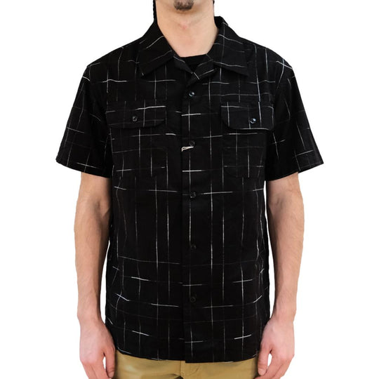 Studio D'Artisan "Kurozome" Kasuri S/S Shirt