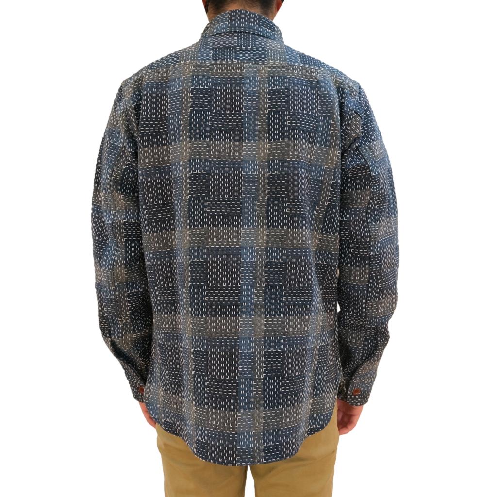 Studio D'Artisan "Noragi Sashiko" Work Shirt