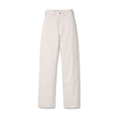 [Women's] Studio D'Artisan Ecru Selvedge Jeans (Wide Straight)