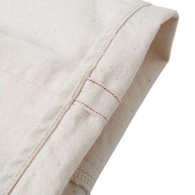 [Women's] Studio D'Artisan Ecru Selvedge Jeans (Wide Straight)