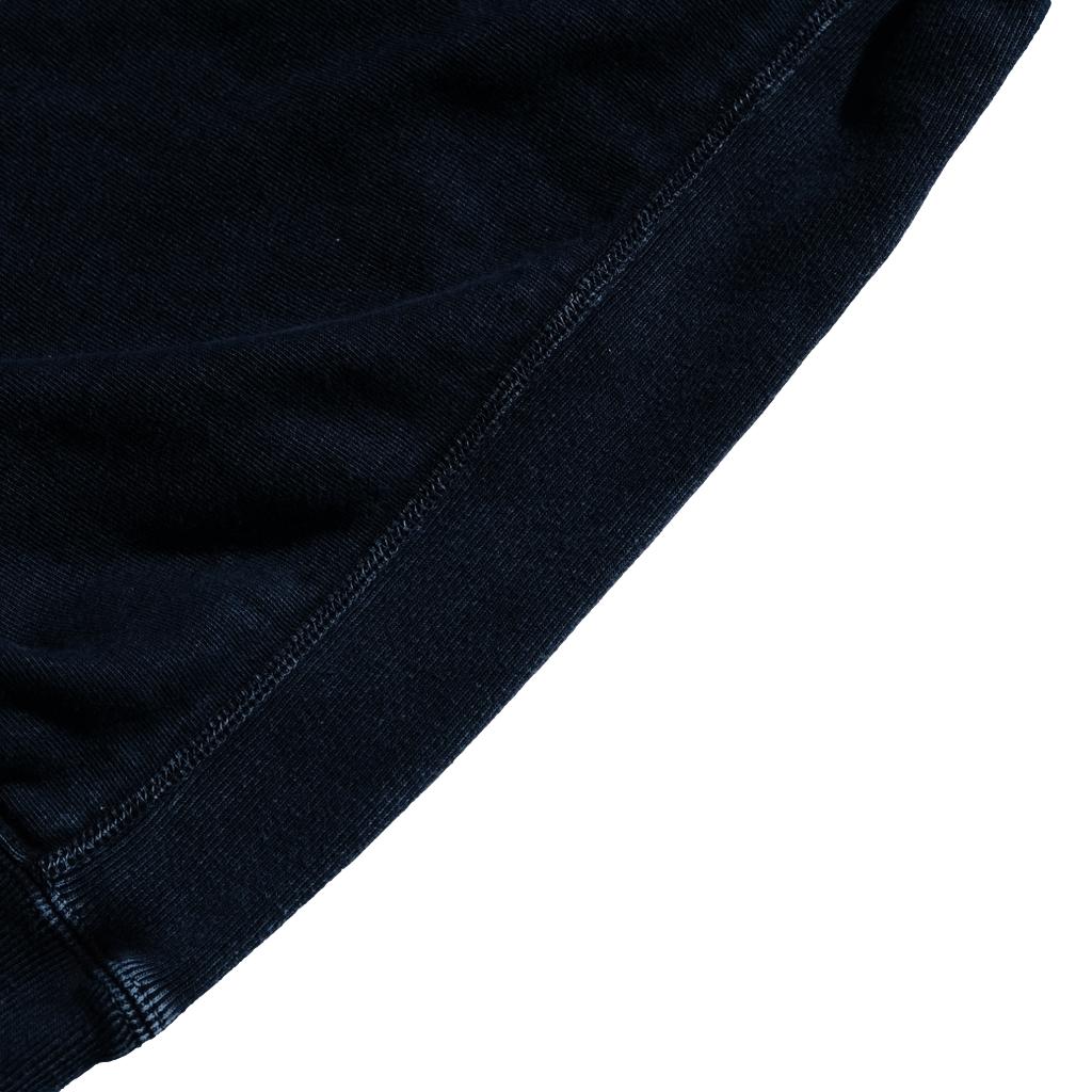 Studio D'Artisan Indigo Garment Dyed "Ishikawadai" Reverse Weave Sweatshirt