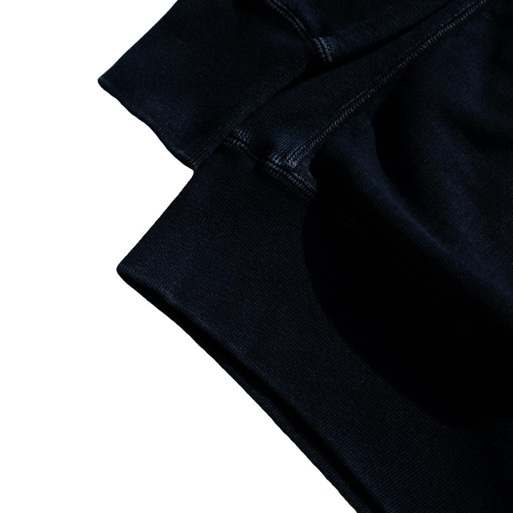 Studio D'Artisan Indigo Garment Dyed "Ishikawadai" Reverse Weave Sweatshirt