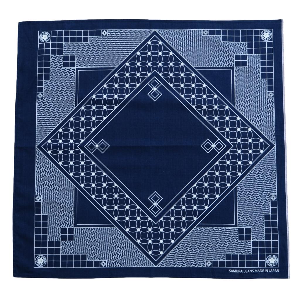 Samurai Jeans Indigo Selvedge Bandana