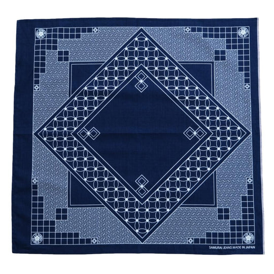 Samurai Jeans Indigo Selvedge Bandana