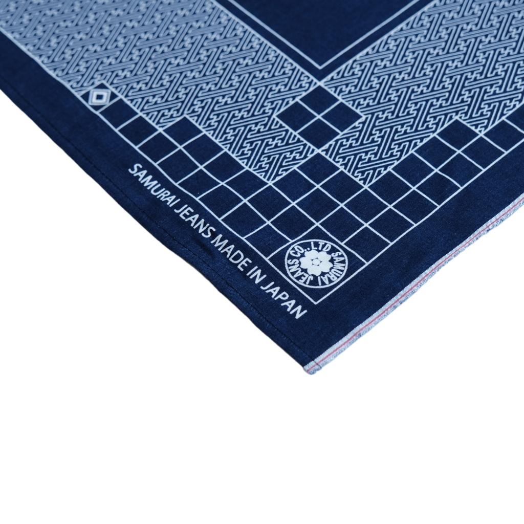 Samurai Jeans Indigo Selvedge Bandana