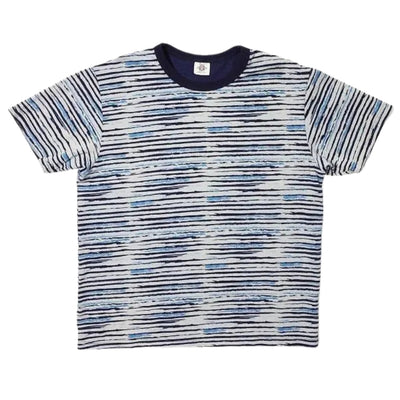 Samurai Jeans SJIT26-101 Indigo Bassen Jersey Tee - Okayama Denim
