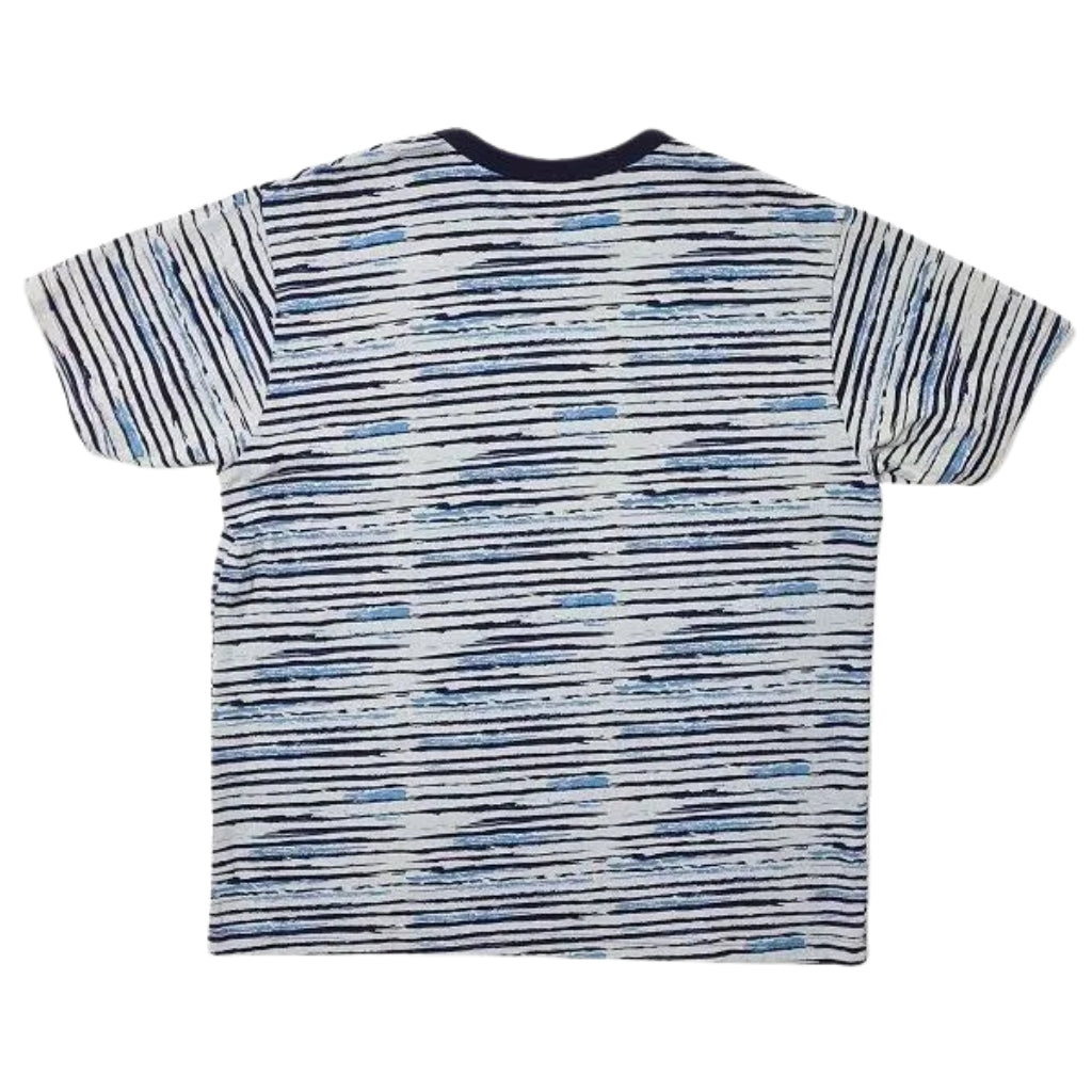 Samurai Jeans SJIT26-101 Indigo Bassen Jersey Tee - Okayama Denim
