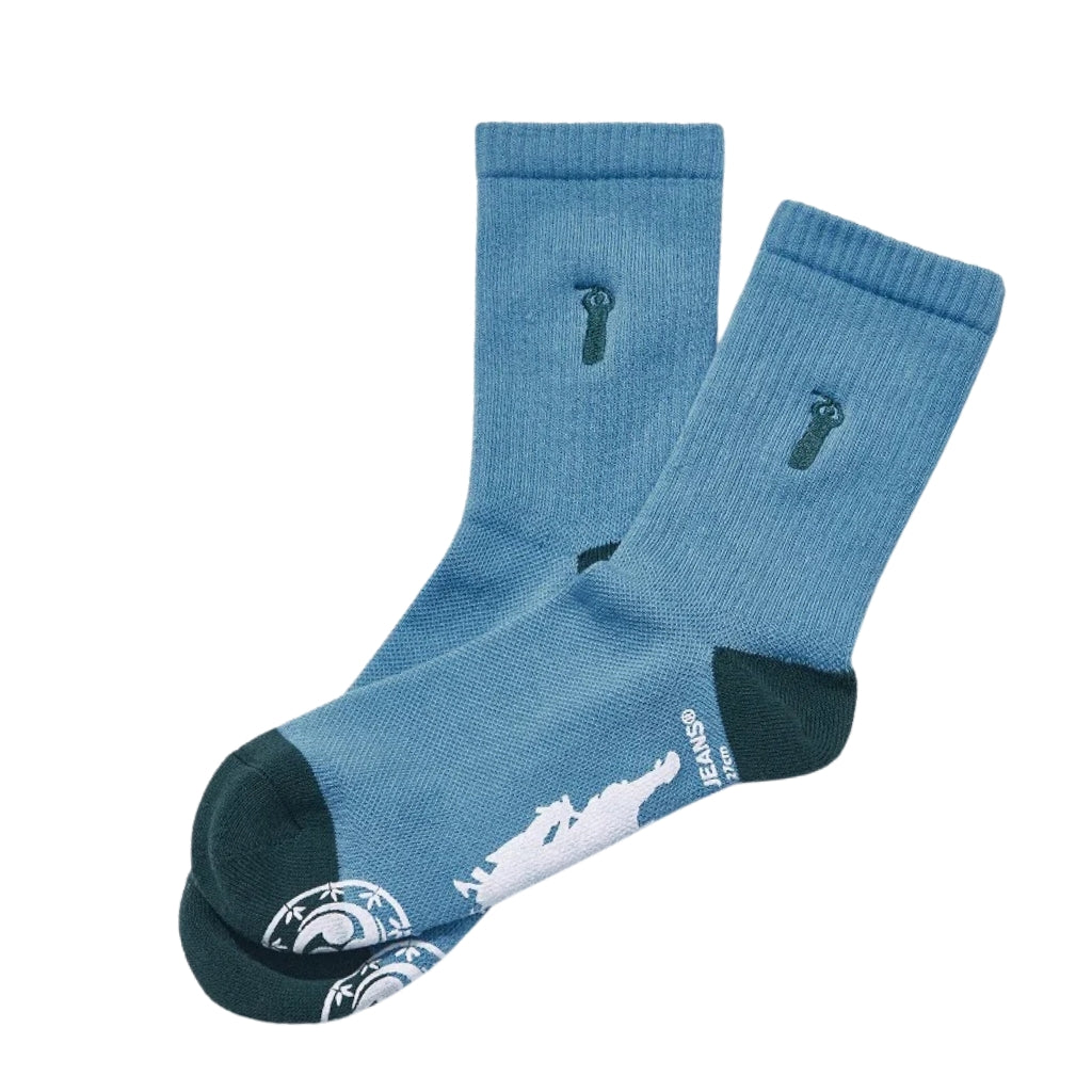 Samurai Jeans SJKS26-NEL Embroidered Crew Socks