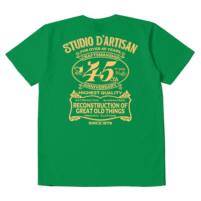 Studio D'Artisan 45th Anniversary Logo Print Tee