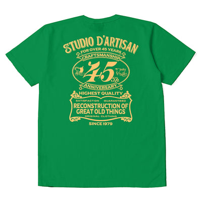 Studio D'Artisan 45th Anniversary Logo Print Tee