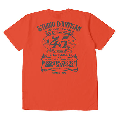 Studio D'Artisan 45th Anniversary Logo Print Tee