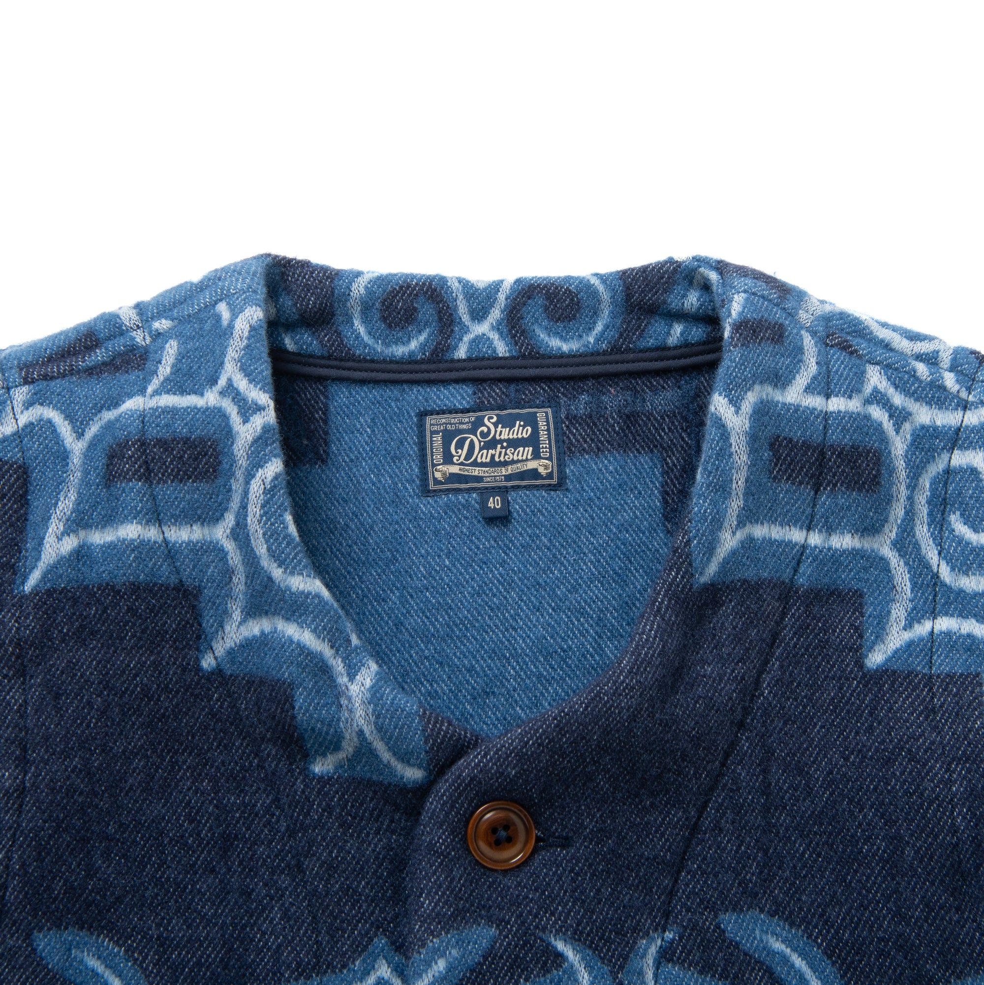 Studio D'Artisan 45th Anniversary "Ainu Blanket" Vest