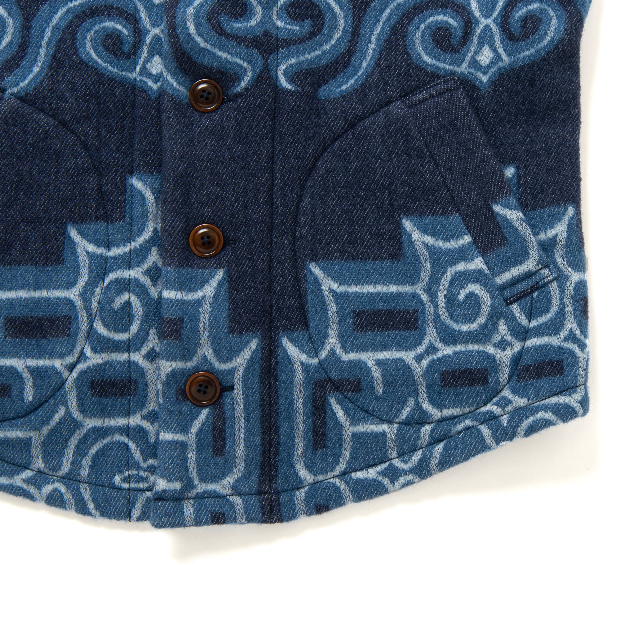 Studio D'Artisan 45th Anniversary "Ainu Blanket" Vest