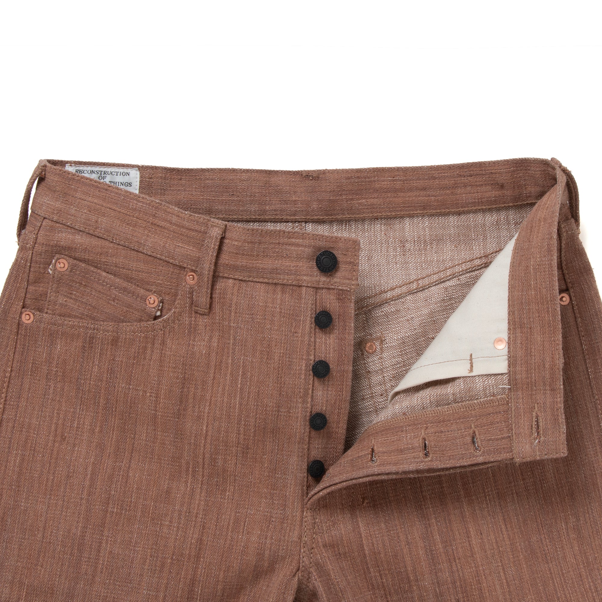 Studio D'Artisan "Kaki-Kyoku" Selvedge Jeans (Regular Straight) - Okayama Denim