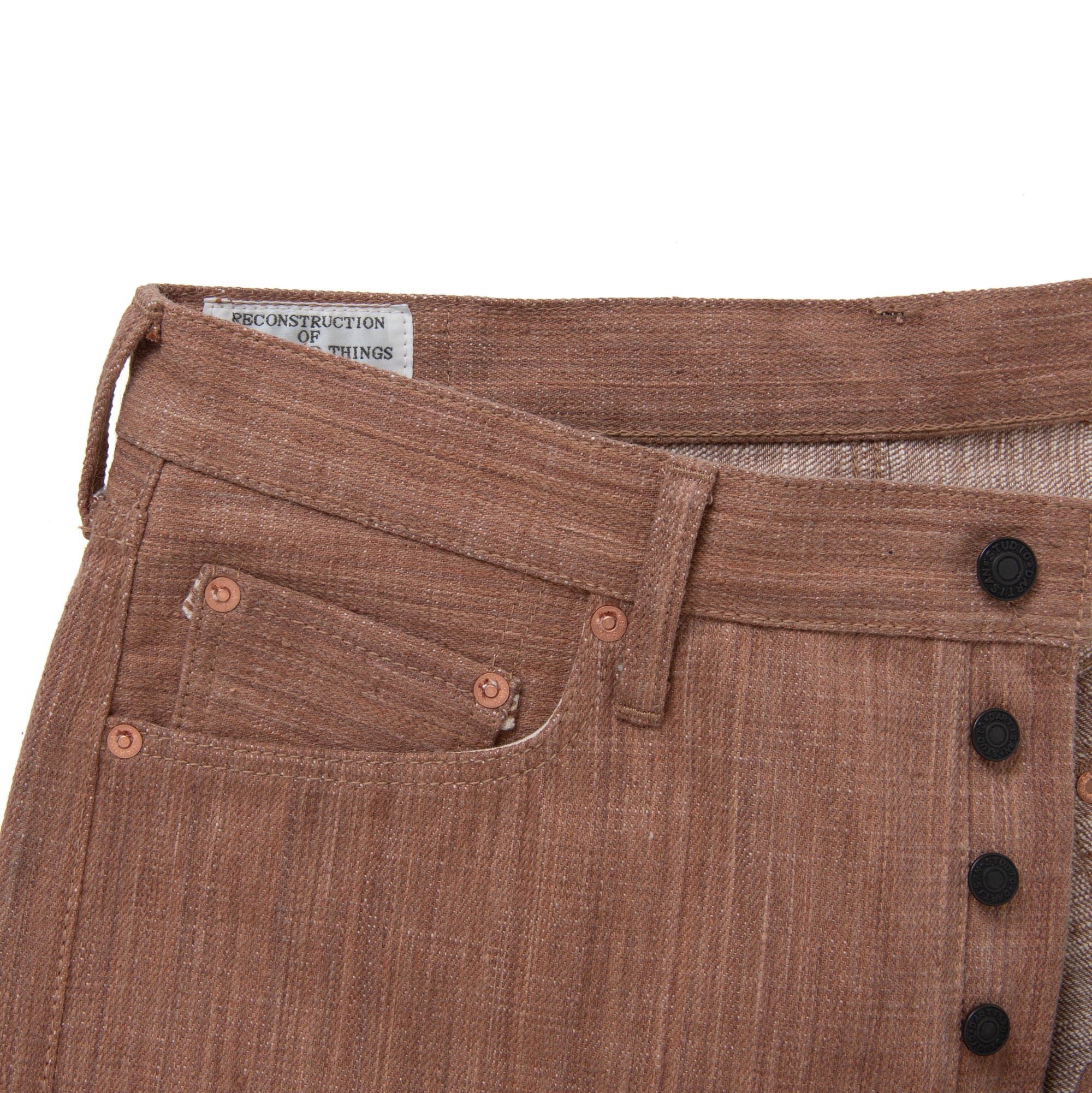 Studio D'Artisan "Kaki-Kyoku" Selvedge Jeans (Regular Straight) - Okayama Denim