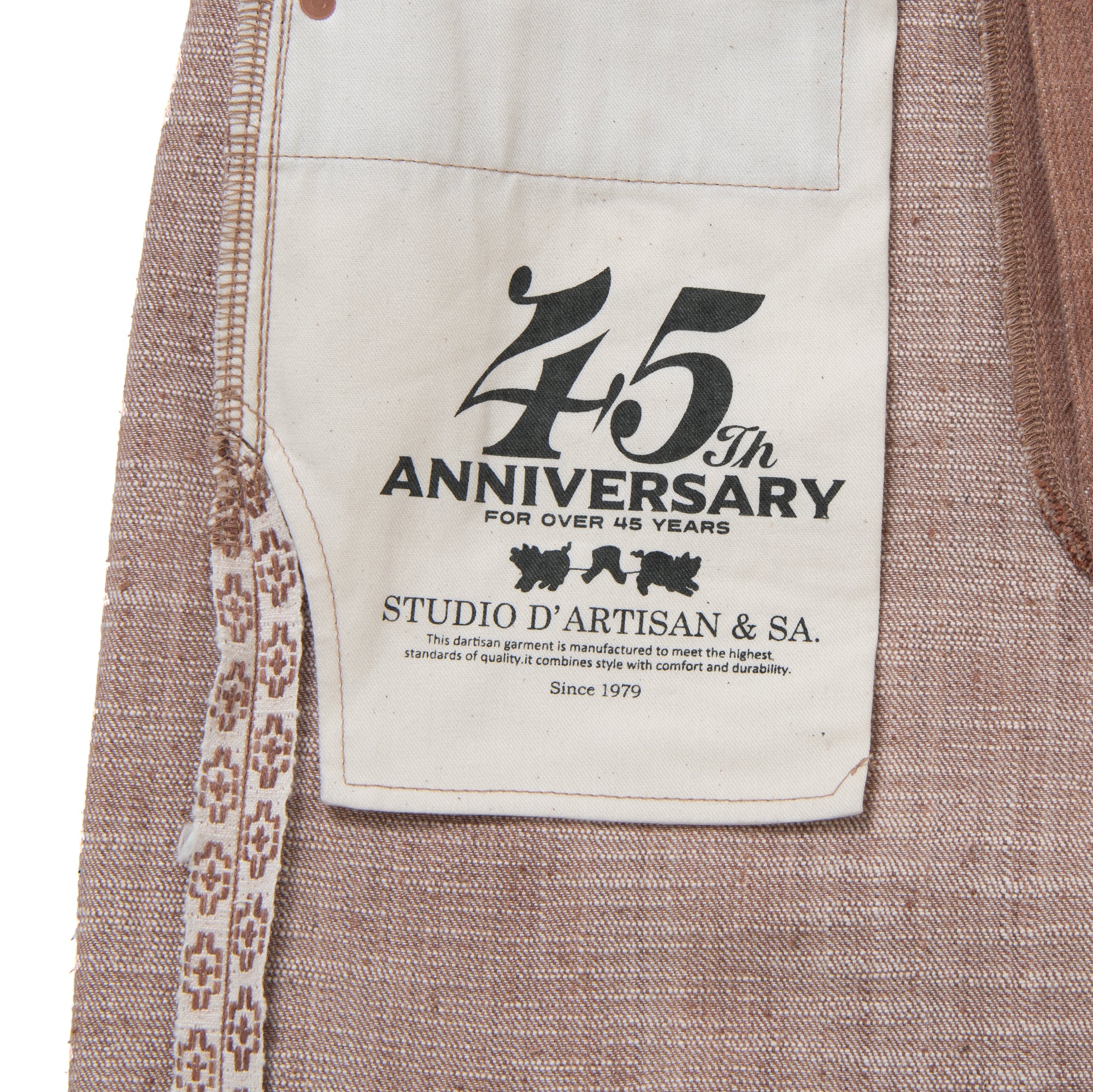 Studio D'Artisan "Kaki-Kyoku" Selvedge Jeans (Regular Straight) - Okayama Denim