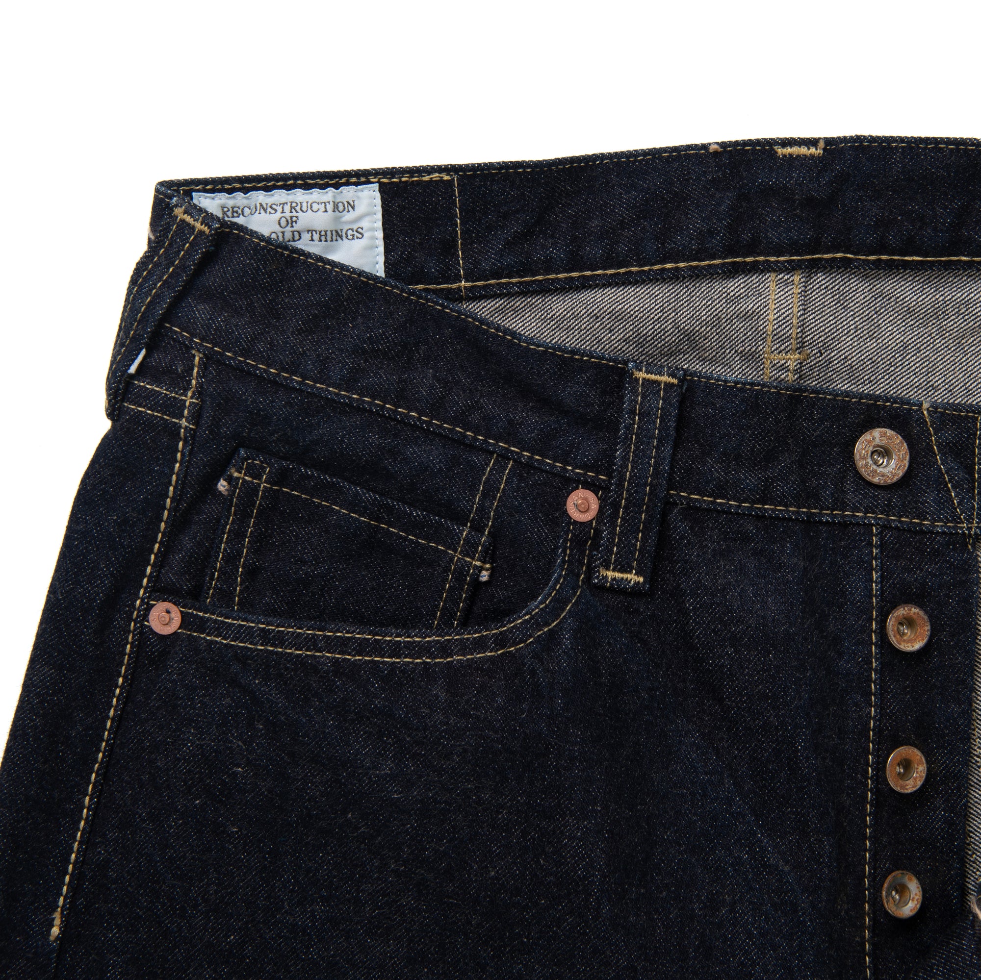 [Pre-Order] Studio D'Artisan "No. 100" WWII Selvedge Jeans (Regular Straight) - Okayama Denim