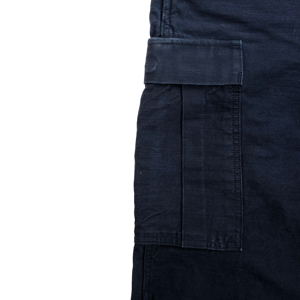 Studio D'Artisan Indigo Dyed M-65 Field Pants