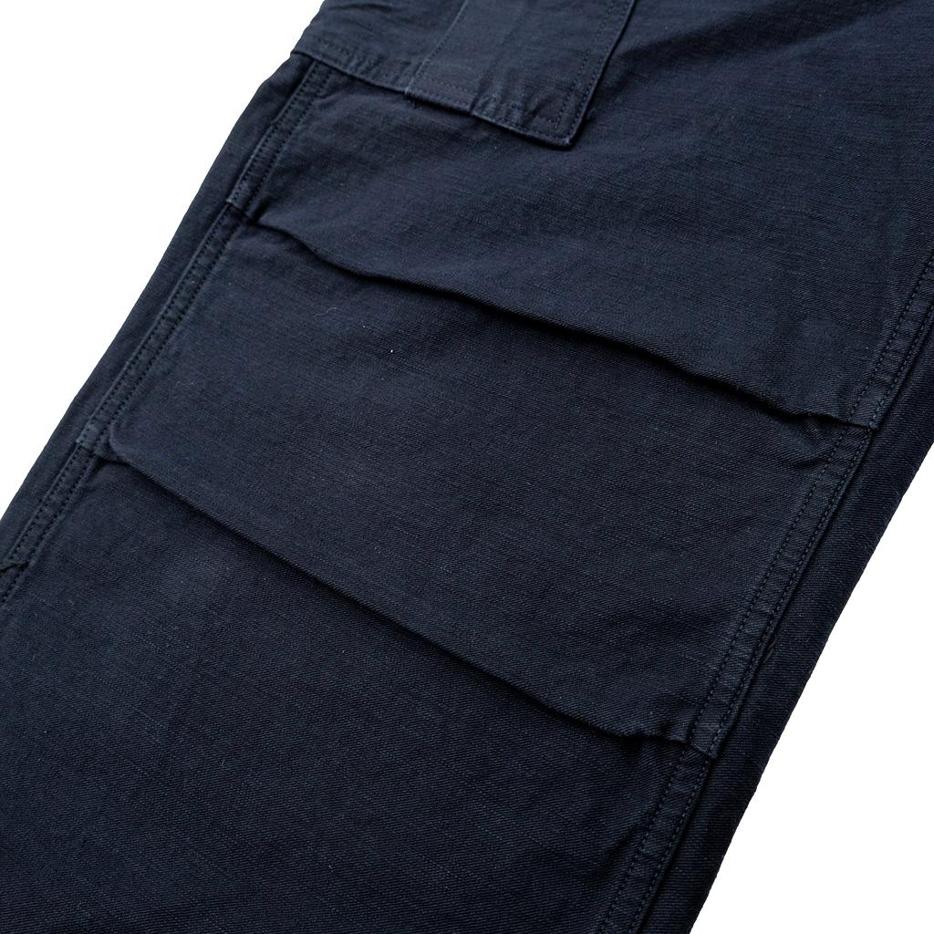 Studio D'Artisan Indigo Dyed M-65 Field Pants - Okayama Denim