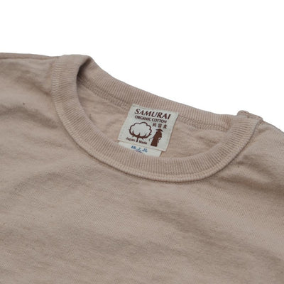 Samurai Jeans SJST-SC03 Organic Cotton Pocket Tee (Light Chestnut)