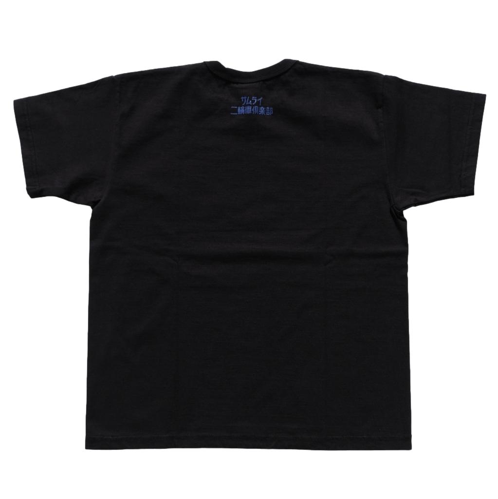 Samurai Jeans MCT24-101 Heavyweight Logo Print Tee (Black)