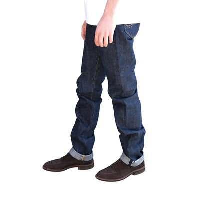 Samurai Jeans S000JP AX 18oz. Ai Plus Selvedge Jeans Okayama Denim