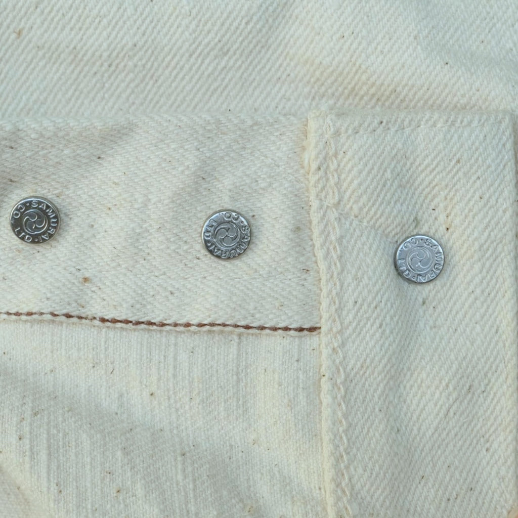 Samurai Jeans S510SC-KI 18oz. Ecru Selvedge Jeans