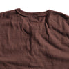 Samurai Jeans SJST-SC02 Organic Cotton Henley (Dark Chestnut)