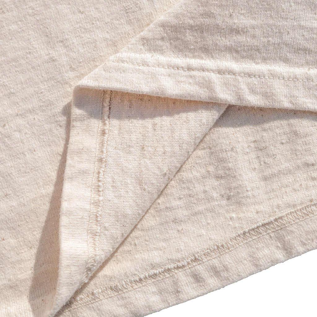 Samurai Jeans SJST-SC02 Organic Cotton Henley (Natural)