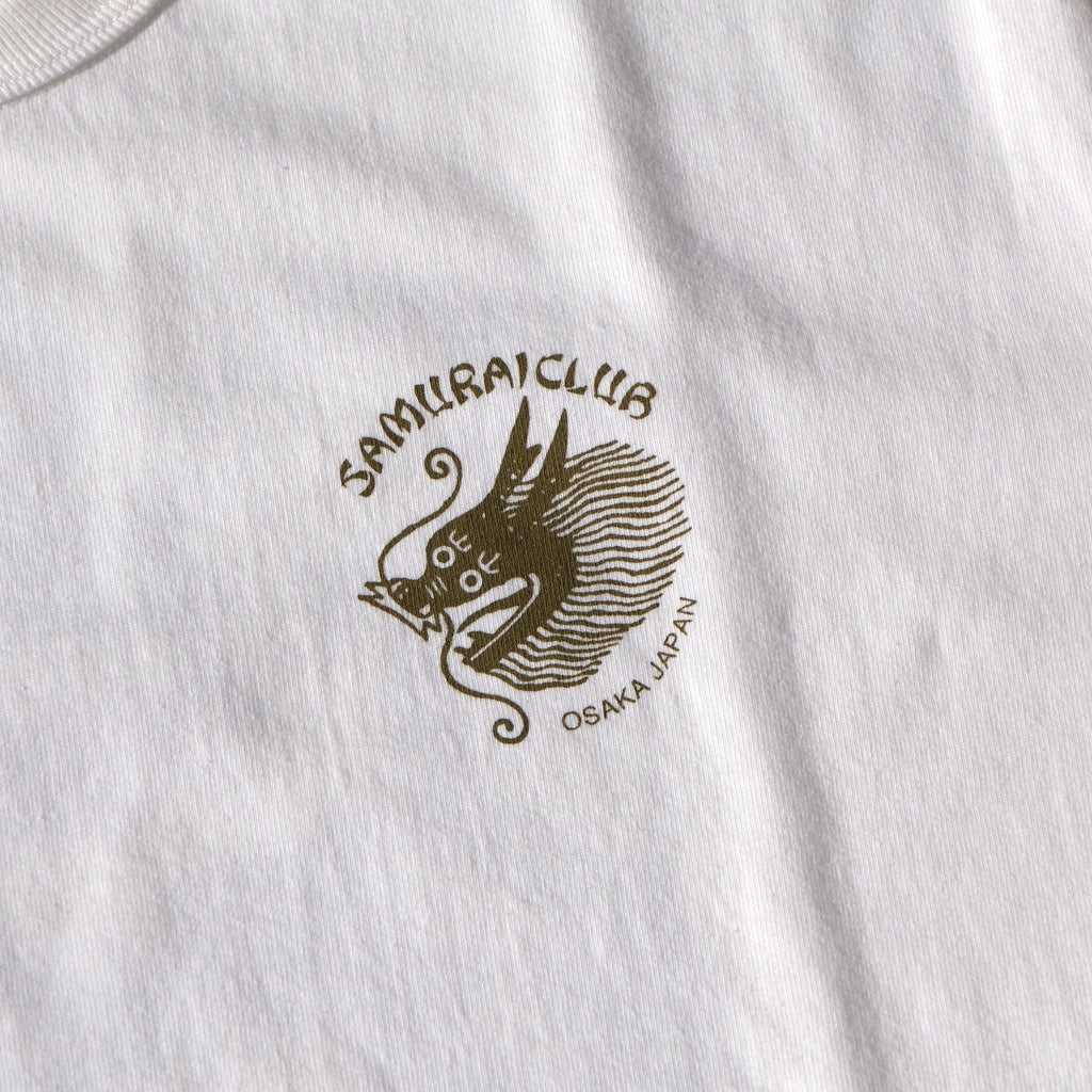 Samurai Jeans SCT24-101 Heavyweight Logo Print Tee - Okayama